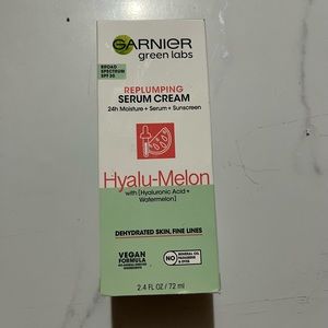 BRAND NEW—Garnier Hyalu-Melon Wash/Serum Cream